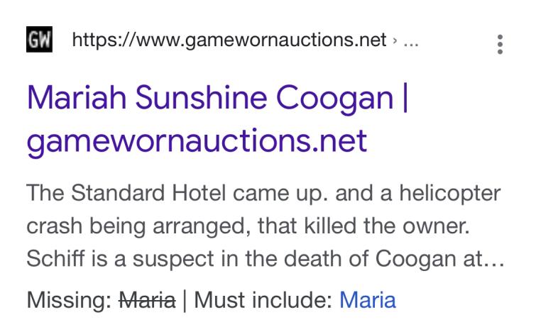 Mariah Sunshine Coogan